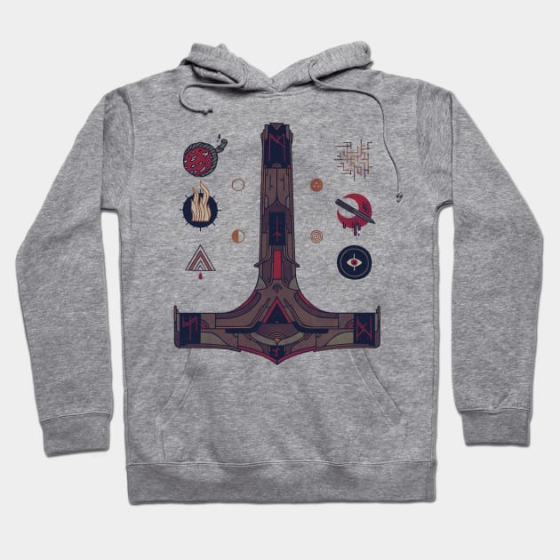 Ragnarok Hoodie by againstbound